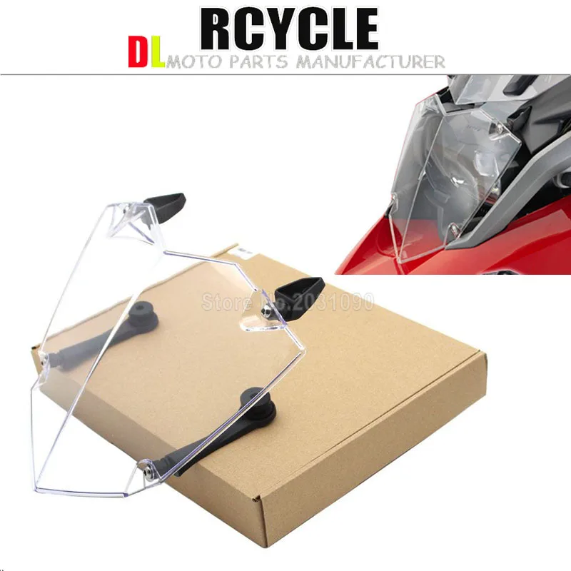 Чехол для передней фары BMW R1200GS WC 13 ADV 14 прозрачная защита R1200GS|r 1200 gs|motorcycle headlight