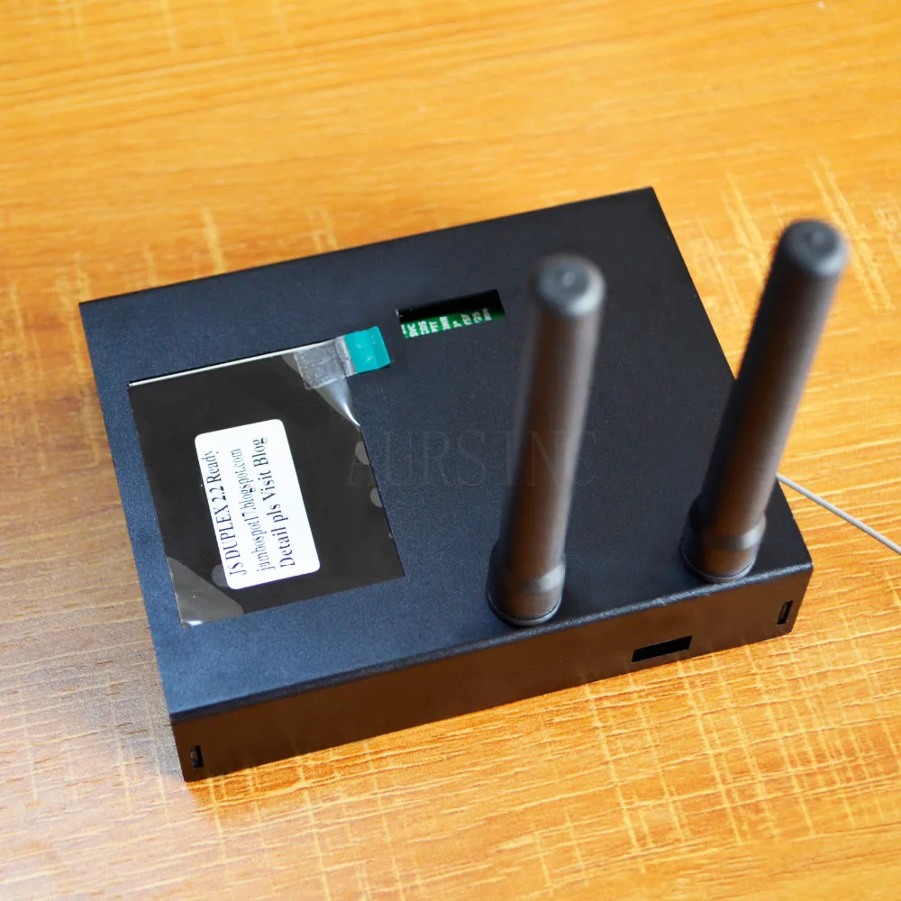 AURSINC Новый MMDVM дуплексный Hotspot + MMDVM_HOST плата черный чехол Полный комплект и