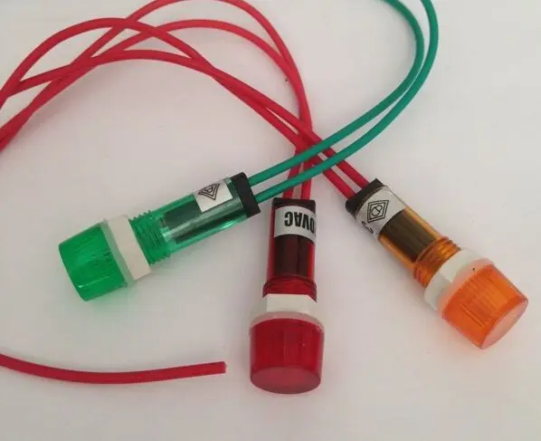 Indicator Pilot Light XDN1 Mounting Hole 10mm Color Red Yellow Green Switch | Обустройство дома