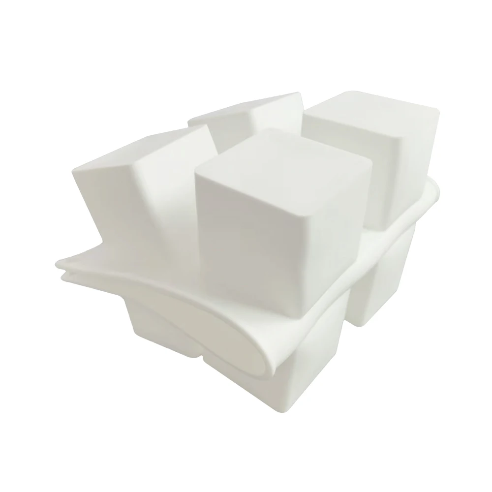 DIY Стразы Кубик Рубика силиконовые формы выпечки мусс шоколадная форма для