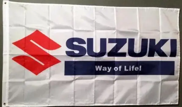 Suzuki Motors Racing Premium 3x5 'флаг|Флаги баннеры и аксессуары| |