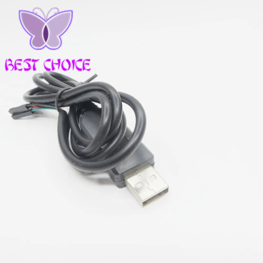 Бесплатная доставка 1 шт./лот PL2303 PL2303HX USB в UART TTL кабель модуль 4 p pin RS232 конвертер