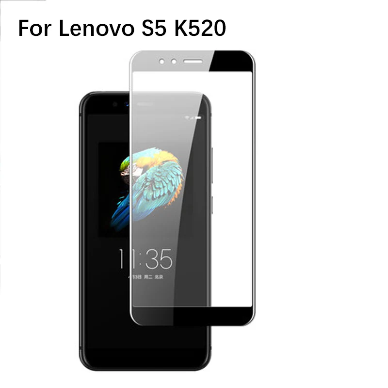 2 шт. ультратонкая защита экрана закаленное стекло для Lenovo S5 K520 полноэкранная