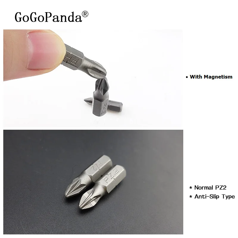 

Free Shipping 10Pcs/Lot 25mm Phillips Bits Hex Shanked Anti Slip Screwdriver Bits Magnetic Single Head PH1 / PH2 / PH3 PZ1 PZ2