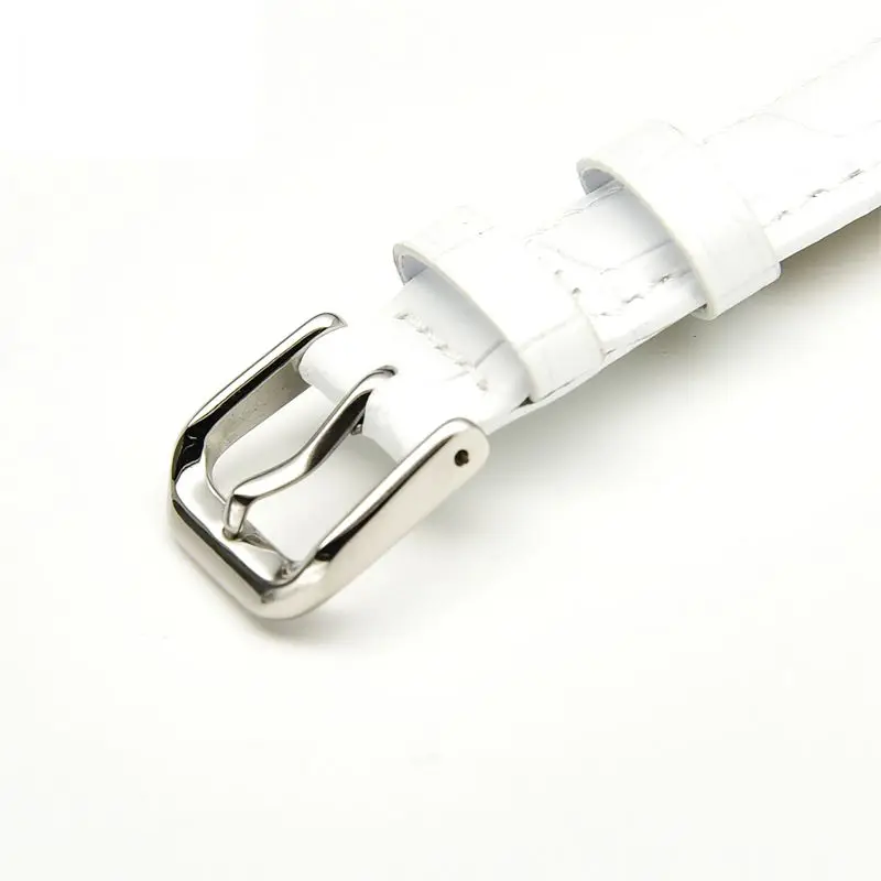 Белый и красный Дамский модный универсальный ремешок для часов Ремешок мужских