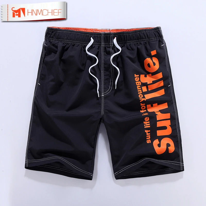 Повседневные Шорты HNMCHIEF для мужчин быстросохнущие Летние Стильные однотонные