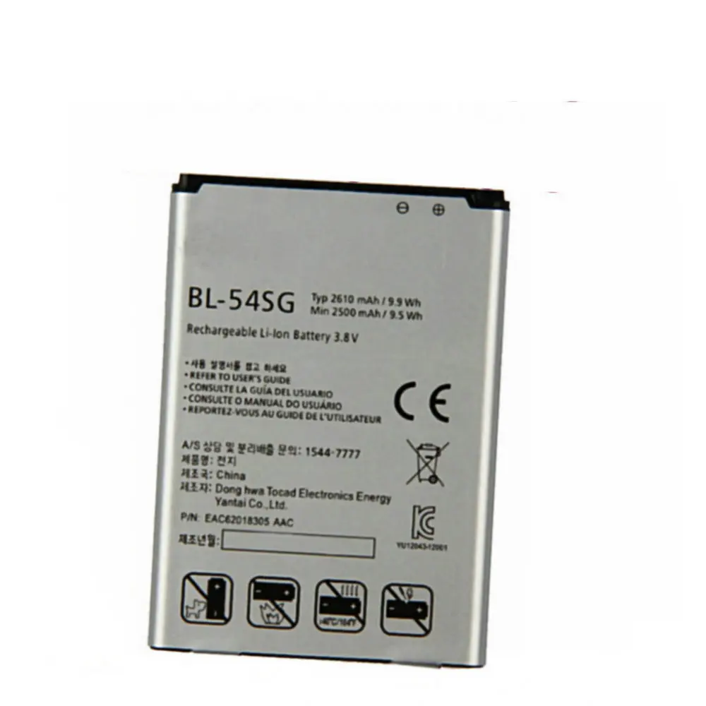 High quality Replacement Battery 2540mAh BL-54SG BL-54SH for LG Optimus LTE III 3 F7 F260 L90 D415 US780 LG870 US870 LS751 P698 | Мобильные