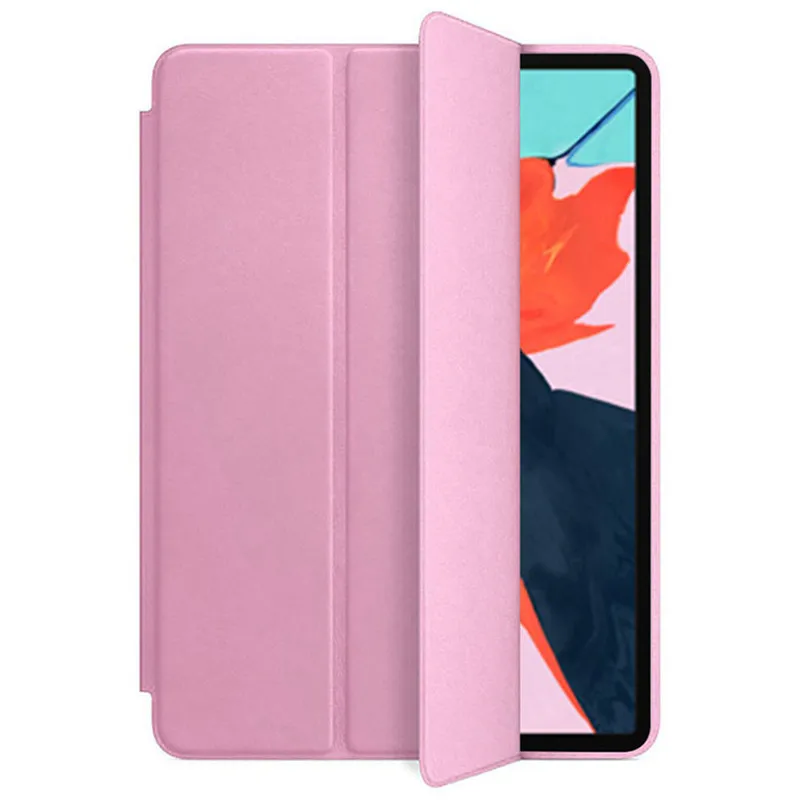 Розовый 1:1 Умный Магнитный чехол для нового iPad Pro 11, ультра тонкий чехол-подставка из искусственной кожи для iPad Pro 11 дюймов+ 3 в 1 - Цвет: Розовый