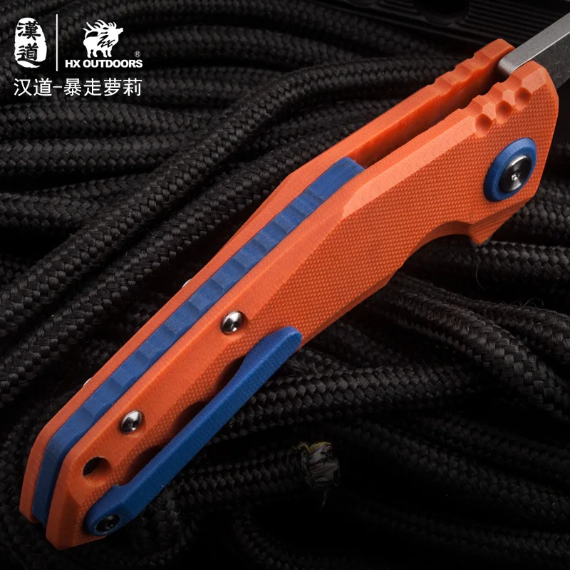 Складной нож с шариковым подшипником рукоятка G10|knife tool|bearing flipperball bearing flipper |