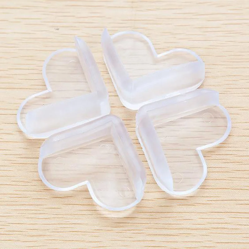 

10Pcs/Lot Baby Safety Crash Pads Corner Table Corner Protective Sleeve Practical Table Corner with High Double-sided Adhesive