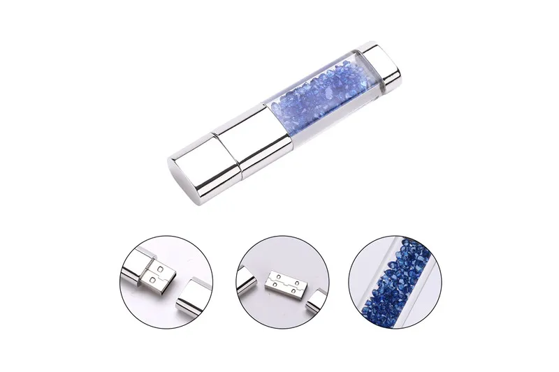 SHANDIAN,, Кристальные алмазные полоски, флешка, usb 2,0, 32 ГБ/16 ГБ/4 ГБ, крышка, чехол для флеш-накопителя, прекрасный подарок для девочек, любовника, памятка