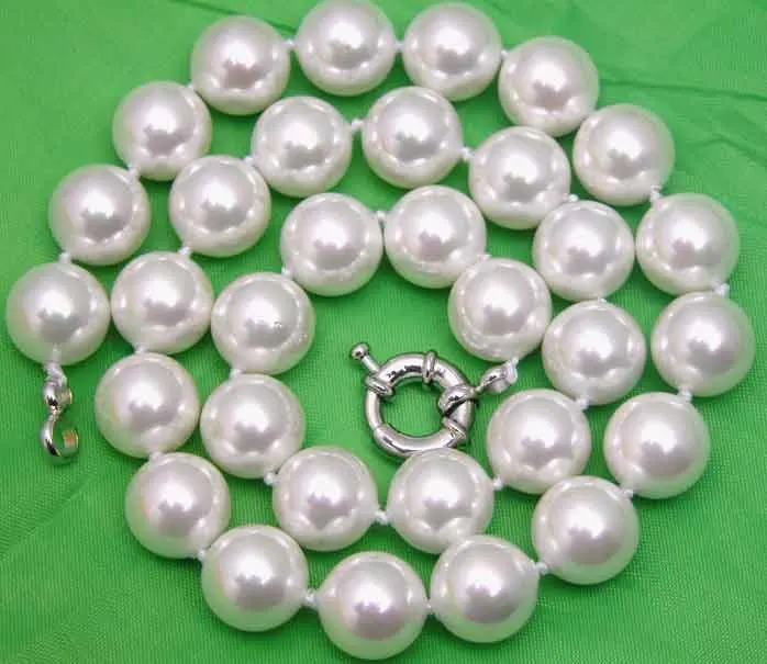 Ожерелье 14 мм с жемчугом 18 дюймов оптовая/розничная продажа|pearl necklace extender|pearl