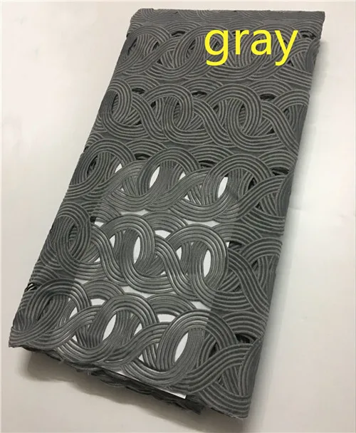 Лучшие продажи organdy Мода нигерийские кружевные ткани высокого качества африканский handcut шнурки Ткань Свадьба Африканский французский Тюль Кружева - Цвет: 4