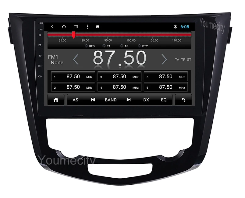 Android 9,0 головное устройство Автомобильный dvd-плеер для Nissan Qashqai X-Trail с радио Wifi Восьмиядерный Bluetooth