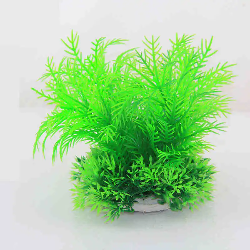

High Quality 2 PCS Wonder Grass Plastic Aquarium Plants Ornament Decor for Fish Tank Aquarium decorations Free Shipping
