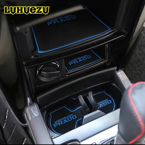 Противоскользящий резиновый коврик для дверей Toyota Land Cruiser Prado FJ150 2018 3 цвета| |