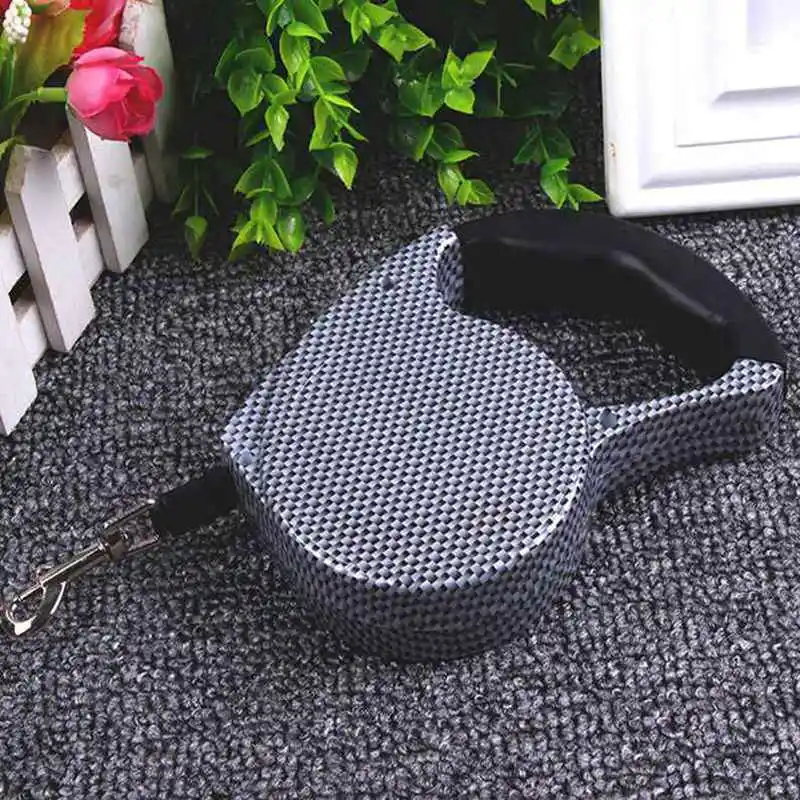 Милый Выдвижной Поводок для домашних животных 5 м автоматический нейлоновый