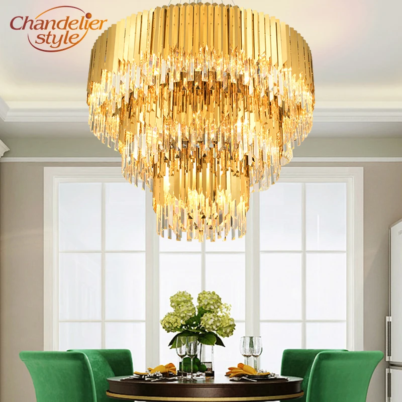 Современная кристаллическая Призма люстры Подвесная лампа подвесной светильник