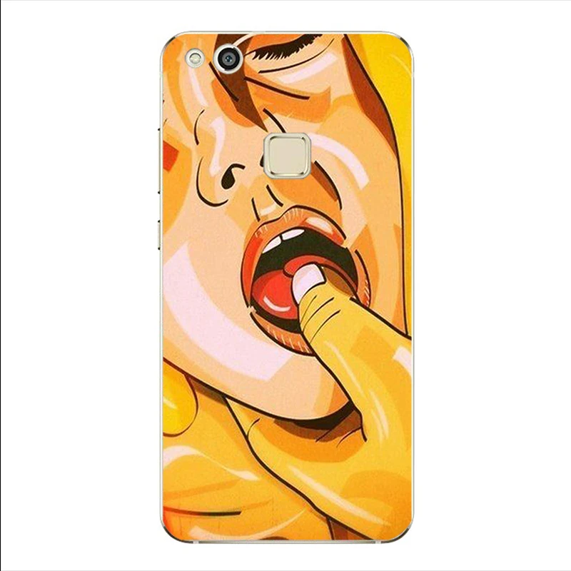 Чехол для телефона из мягкого силикона и ТПУ Huawei P9 P10 P20 Lite Mate 9 10 Honor V9 Por Plus|Бамперы|