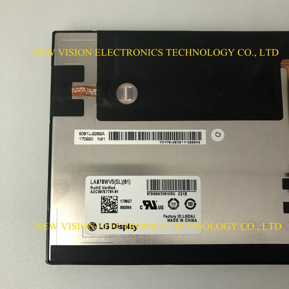 LA070WV5(SL)(01) LA070WV5-SL01 LA070WV5SL01 новый оригинальный 7-дюймовый ЖК-дисплей для замены