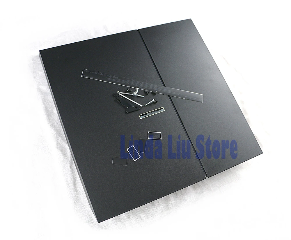 1 компл./лот черный полный корпус чехол shell с винтами для ps4 1200 игровой консоли