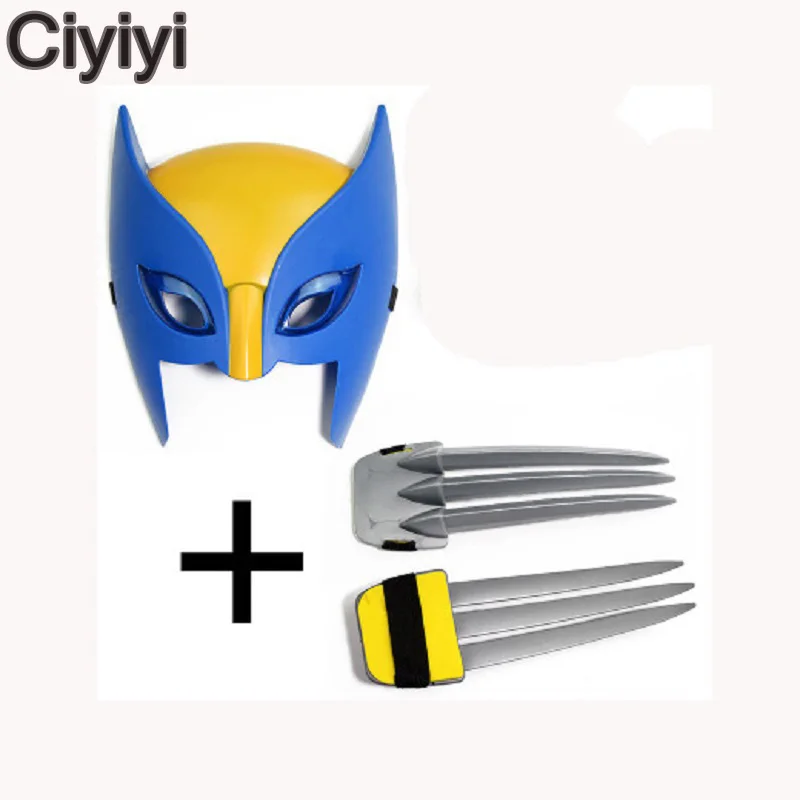 Горячий торт X-men когти Росомахи светодиодная световая маска фигурка игрушка Дети