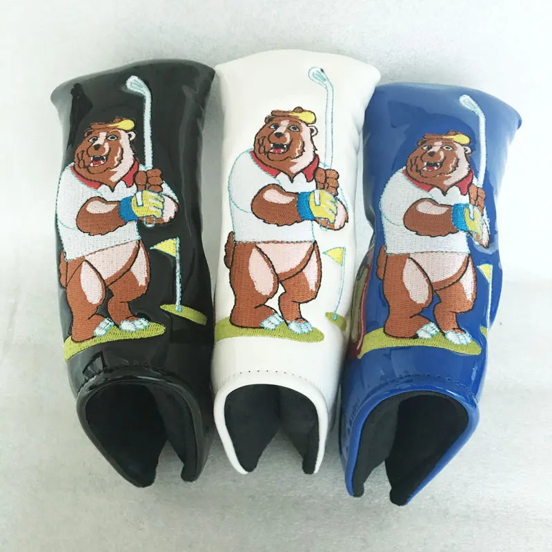 

Новые головные уборы для гольф-клубов Cooyute, головные уборы из высококачественной искусственной кожи, белые головные уборы унисекс в виде ме...