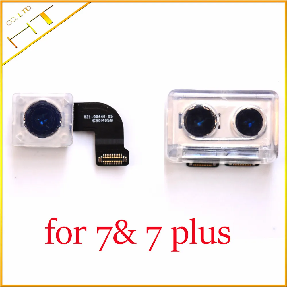 

1pcs 100% Original TEST OK Rear Back Camera Module Flex Cable Ribbon Replacement Parts For iphone 7 7 plus