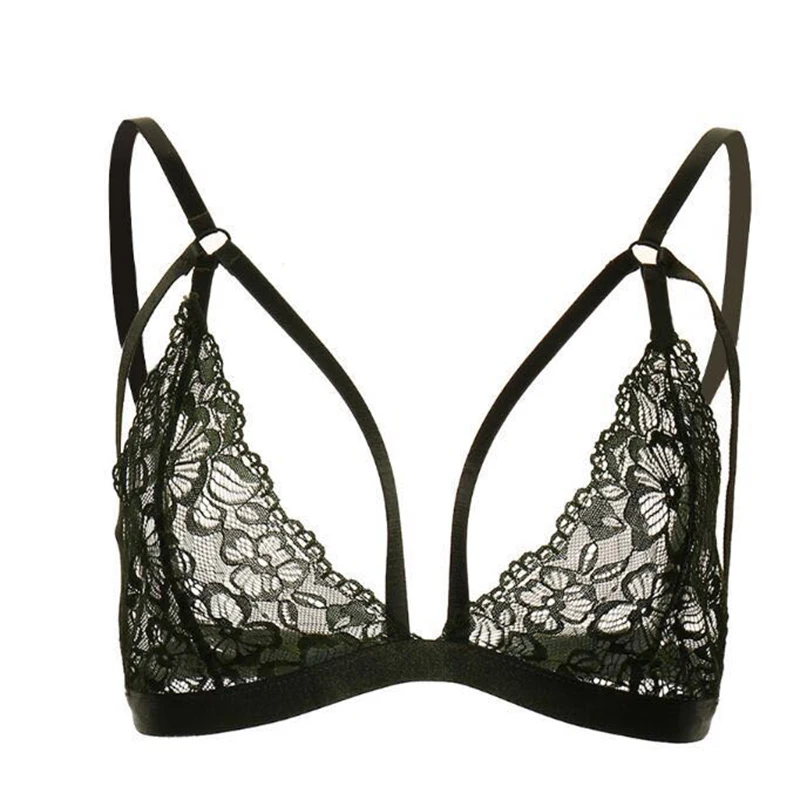 Мягкий Бюстгальтер Клубное белье дамское сексуальное Трехточечное Нижнее Топ