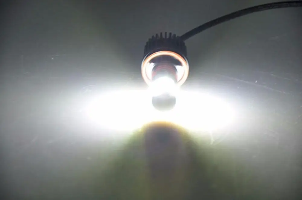 H8 Ангельские глазки светодиодный фары лампы Белый гало кольца CREE чипы 120 Вт