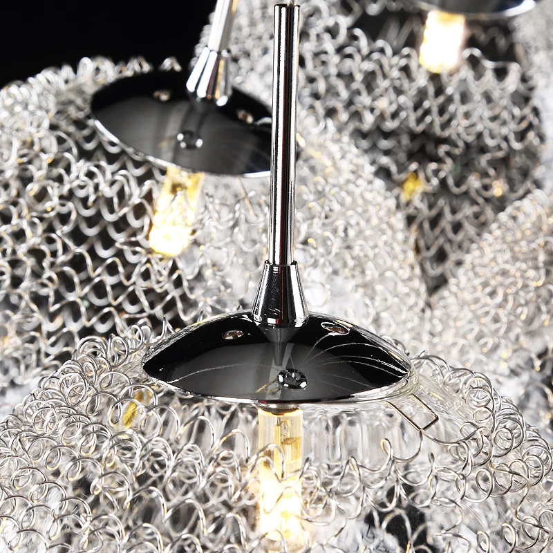 Современный подвесной светильник в виде шара из алюминия светодиодная лампа G4