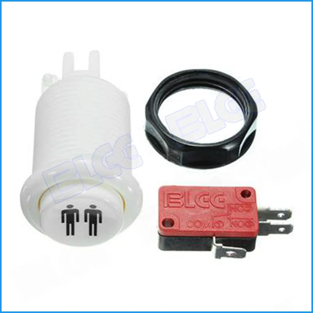 Аркадный кнопочный переключатель 10X в американском стиле для MAME Jamma Game Long Microswitch