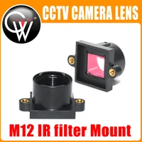m12 mount m120 5 lens mountwith 650 ir filter20mm hole holder bracket for cctv camera free shipping