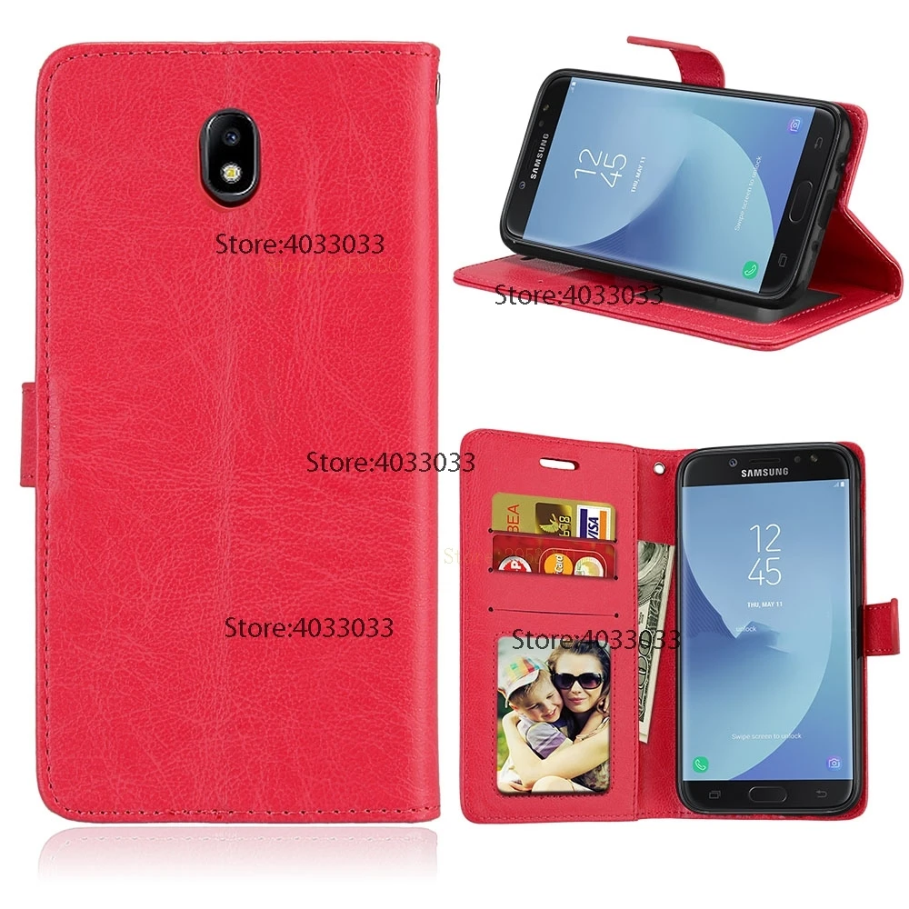 Флип Чехол Для samsung Galaxy J7 J 7 2017 730 J730 J730FM SM-J730FM SM-J730F J730F SM-J730G J730G телефон кожаный
