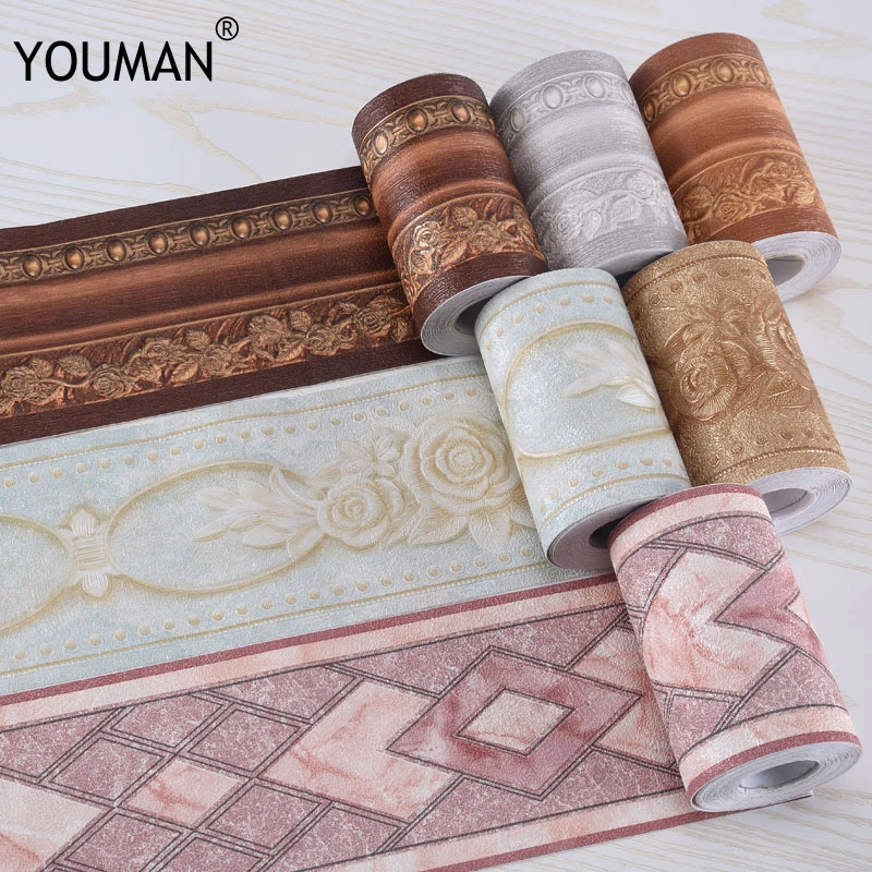 5 м линия талии настенная бумага клейкая рамка для кухни ванной туалета