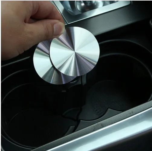 2 шт. металлический Автомобильный держатель для чашки Land Rover Discovery Sport 4 LR4 5 LR5 Range