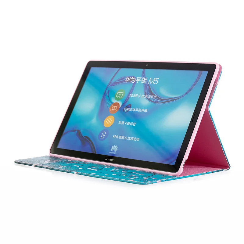 3D модный печатный ТПУ кожаный чехол для huawei MediaPad M5 10 8 дюймов CMR-AL09/CMR-W09