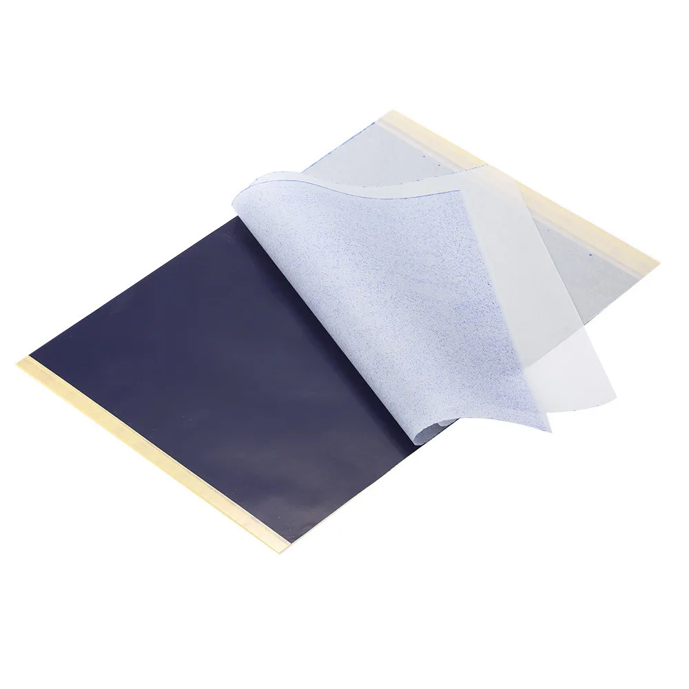 Tattoo Transfer Paper 20/30/50/100 Sheets Tattoo Supplies Thermal Stencil Copy Paper for Tattoo Transfer Machine Printer