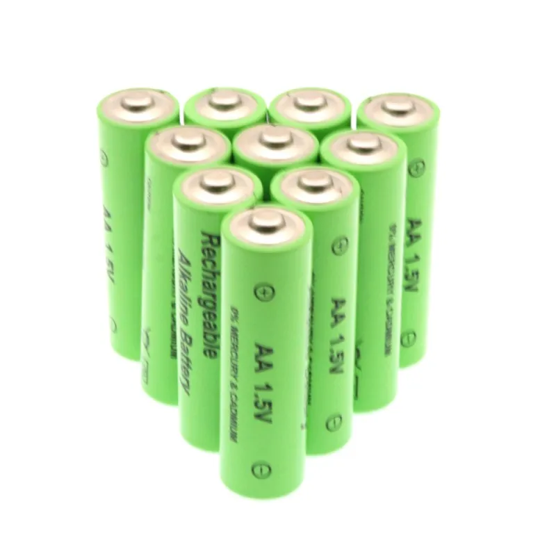4/8/10/12/16/20 шт./партия бренд AA Аккумуляторная Батарея 3000mah 1,5 V Новая Щелочная аккумуляторная батарея для Светодиодный светильник mp3