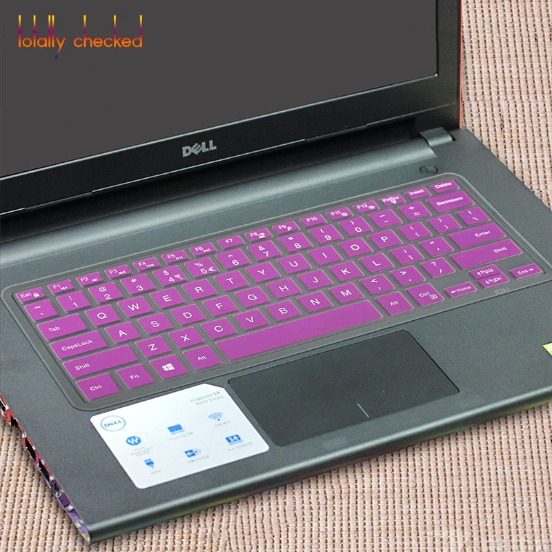 purple Ноутбук точность 15-5510 M5510 для Dell Xps 15 9570 9550 9560 15-9570 15-9550 15-9560 15," силиконовая клавиатура кожного покрова - Цвет: purple