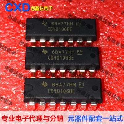 

Freeshipping CD40106 CD40106BE