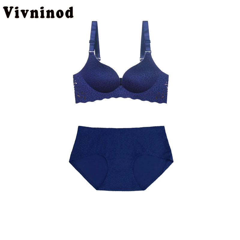 

Women Sexy Bra Sets Seamless Lingerie BC Cup Size 34-44 Plus Size Bra Set Lingerie Suit Bra&Panties Women Push Up Underwear Set