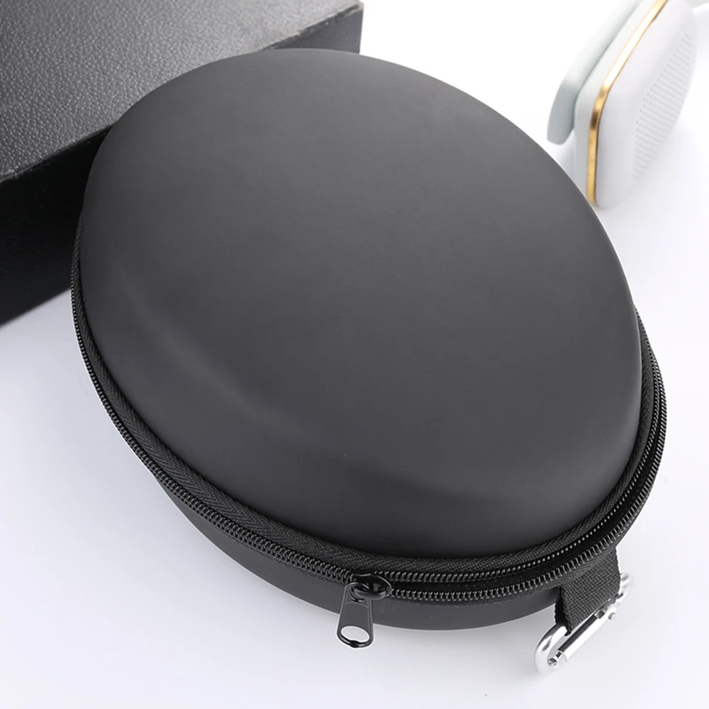 Портативная сумка для хранения наушников, Bluetooth гарнитура, большая крышка, Eva чехол для наушников, полиуретановая коробка для хранения на молнии