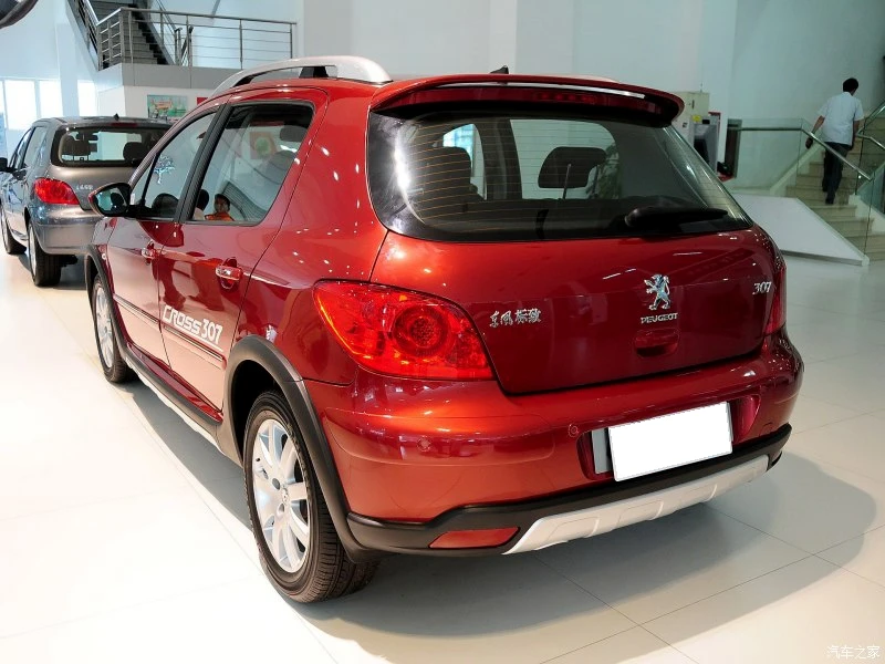 Спойлер для хэтчбека Peugeot 307 2006 2012 высококачественный спойлер из АБС пластика
