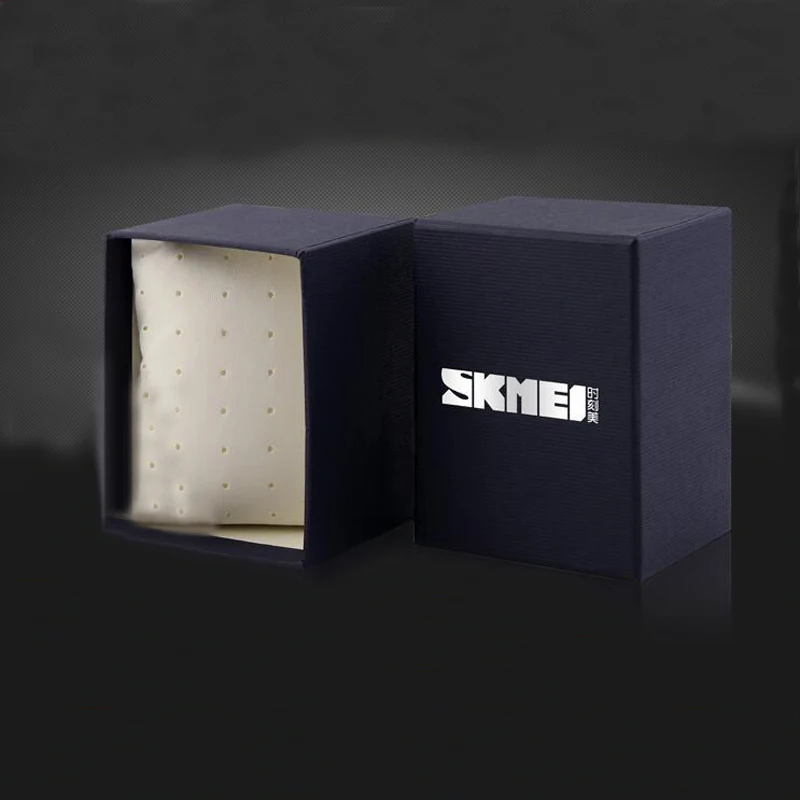 1 шт. оригинальная синяя коробка для часов SKMEI Подарочная бесплатная доставка с
