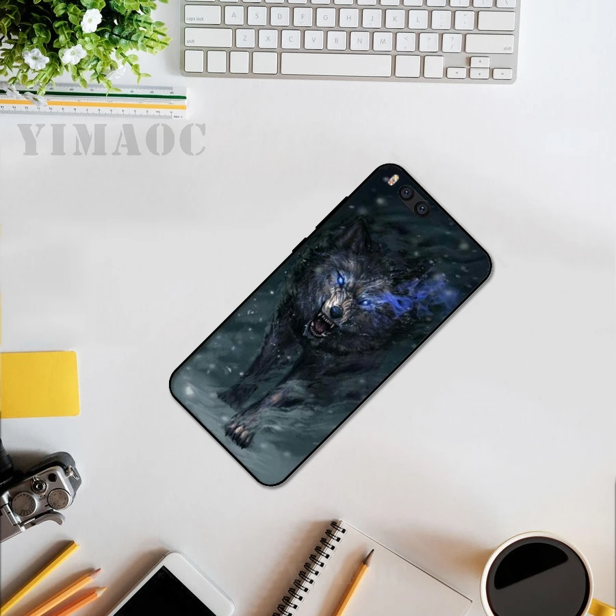 Мягкий силиконовый чехол YIMAOC A57 Wolf Wolves для Xiao mi Red 6 Note 4X 4A 5A 5 Plus A1 A2 Pro Lite 8 |