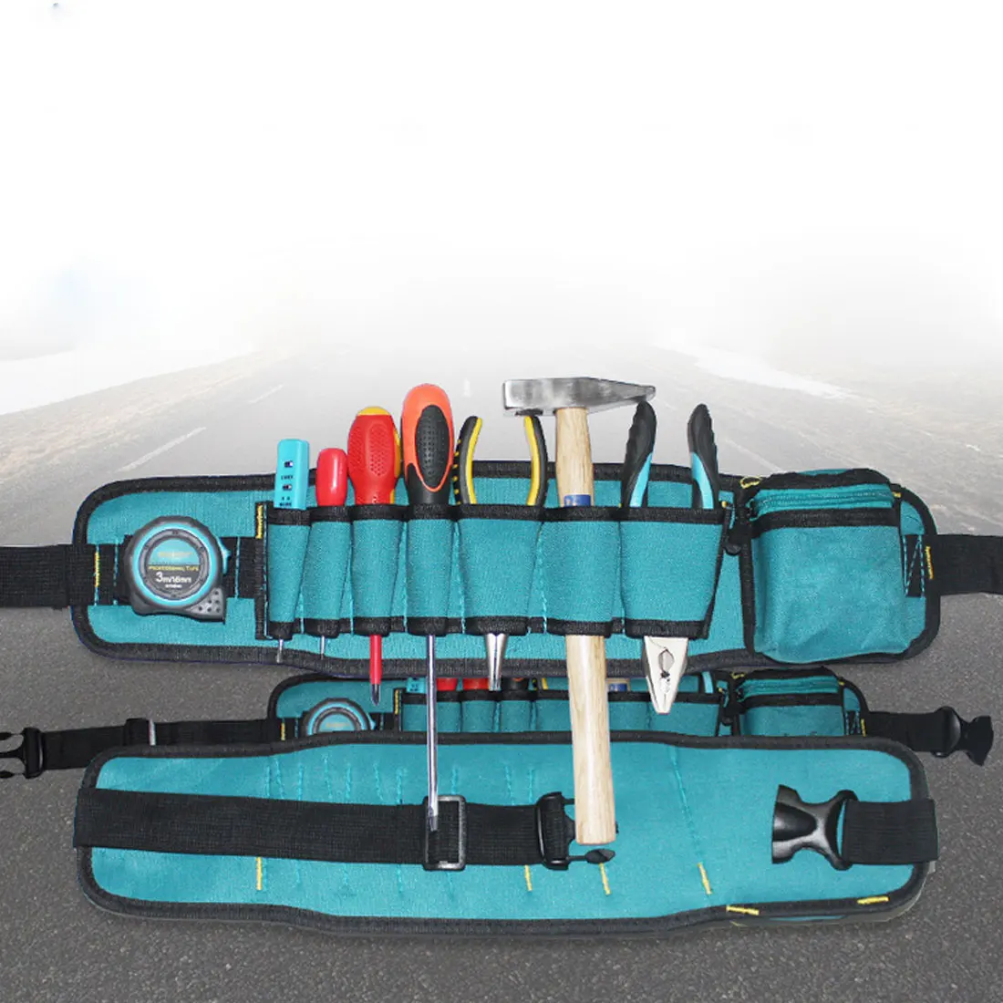 Новая сумка для инструментов Carpenter Rig Hammer, поясные карманы, сумка для инструментов электрика, сумка для инструментов с несколькими карманами, сумка для инструментов, поясная сумка