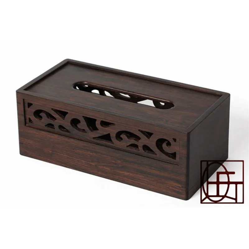 

Redwood crafts tissue box tissue boxes purple sandalwood carving exquisite pumping paper tissue box rectangular wooden box