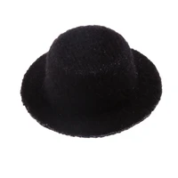 112scale dollhouse miniatures black bowler hat cap home wall desk accs decor