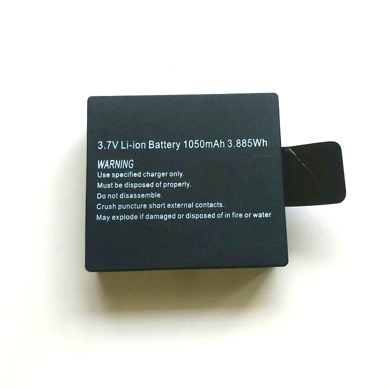 SJCAM EKEN Soocoo оригинальное зарядное устройство 1050/1350 мАч батарея для Sj4000 Sj5000 M10 C30 H9 H5S
